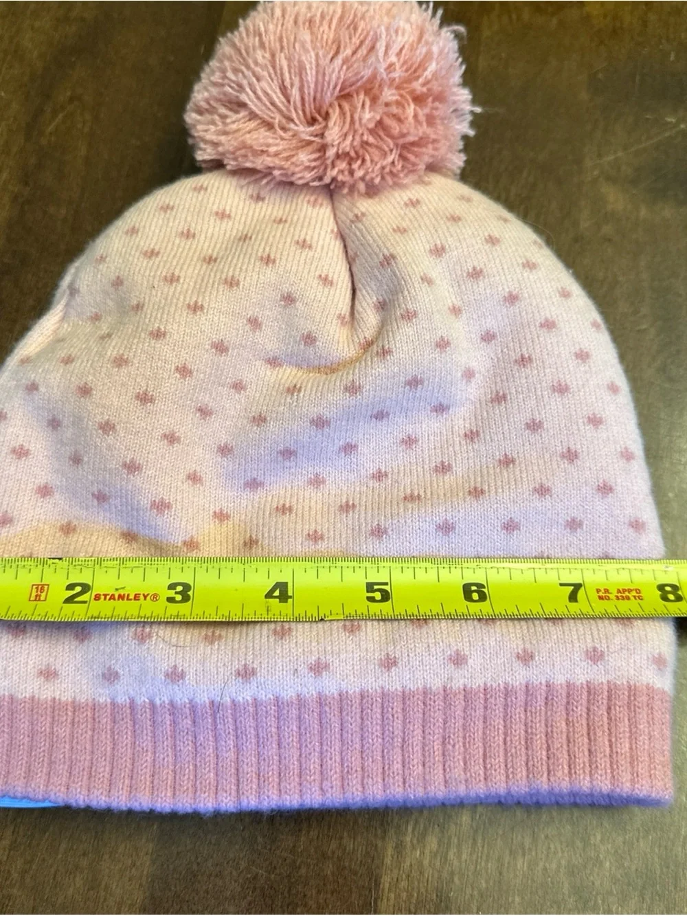 John Deere Toddler Girl Hat Beanie Farm Chicks Pom Pom Cute Fall Winter